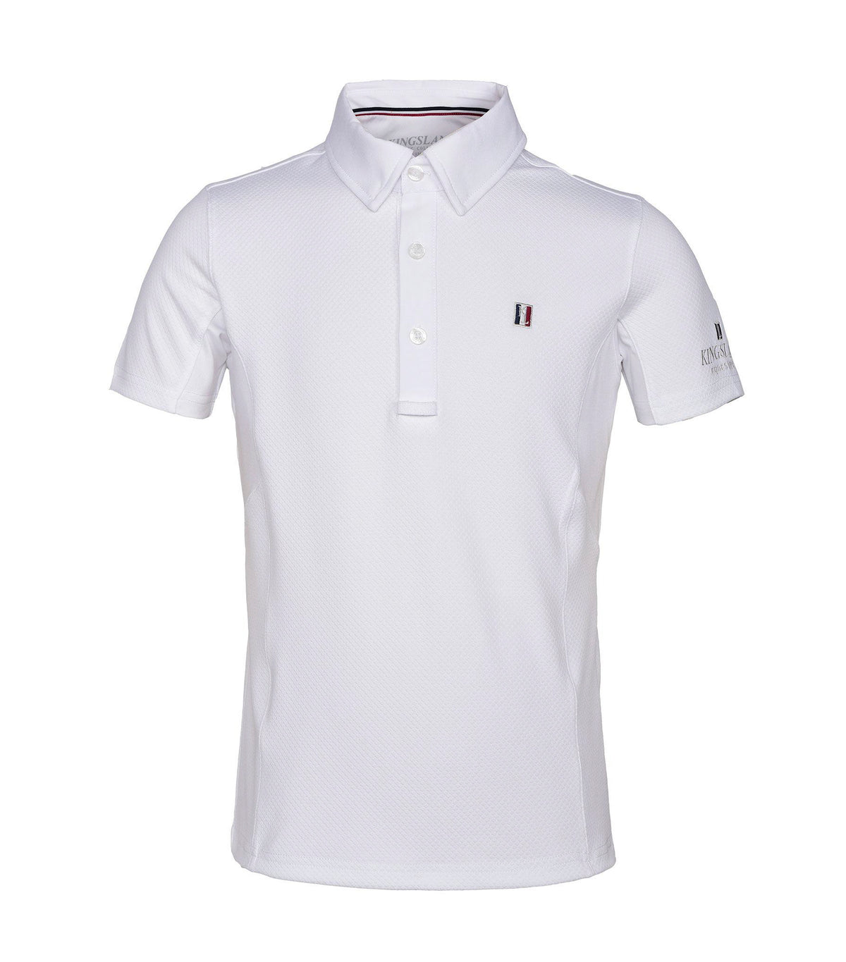 Kingsland Classic Boys’ Short-Sleeve Show Shirt — White