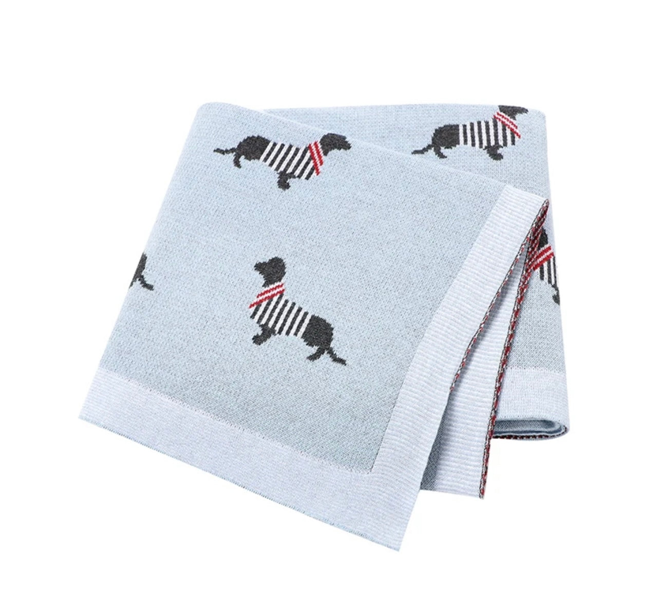 Sausage Dog Baby Blanket