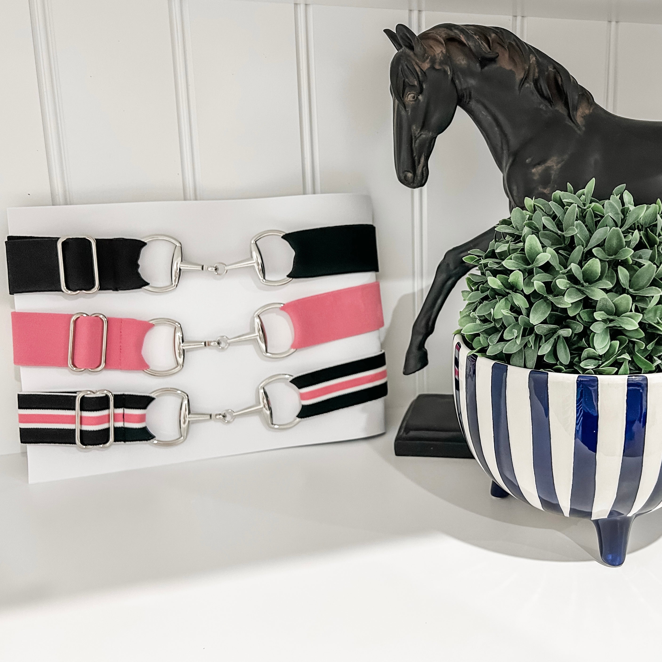 Snaffle Bit Elastic Belts