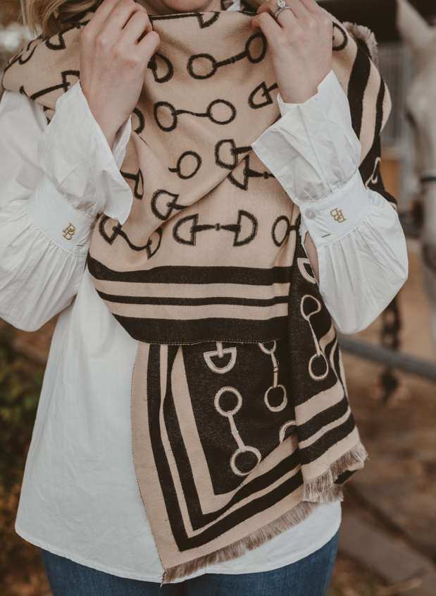 Snaffle Equestrian Scarf