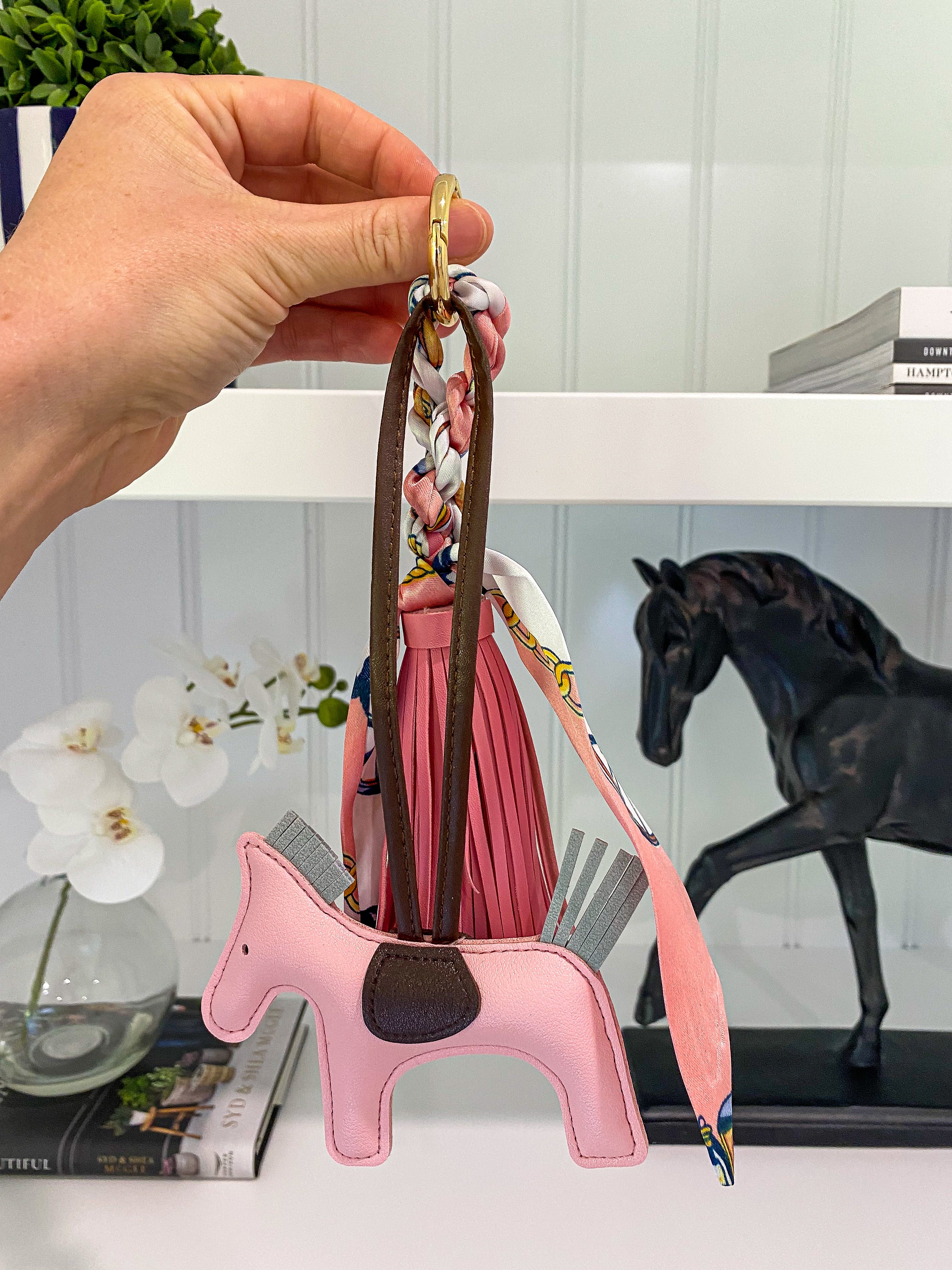 Horse Tassel Key Ring