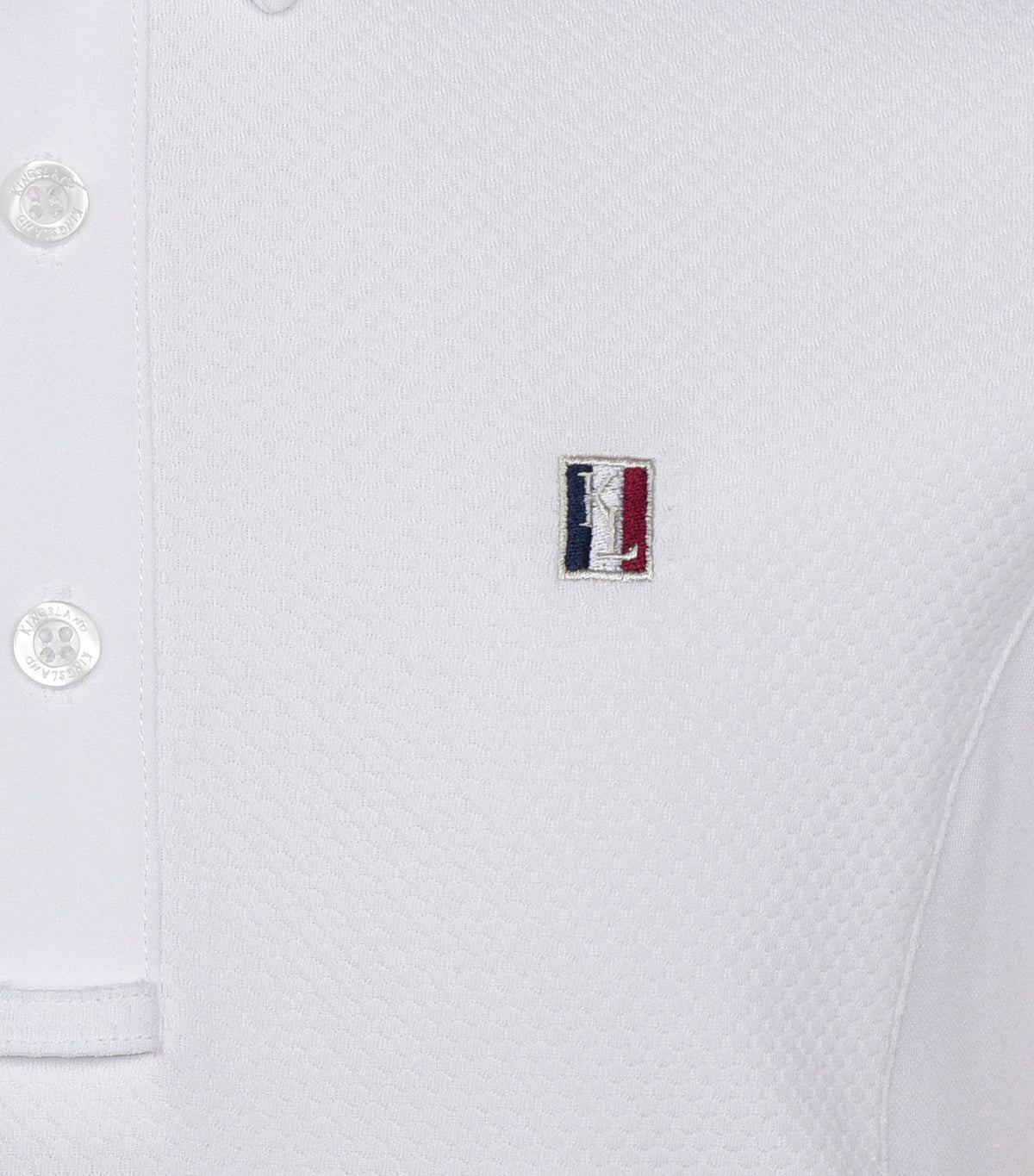 Kingsland Classic Boys’ Short-Sleeve Show Shirt — White